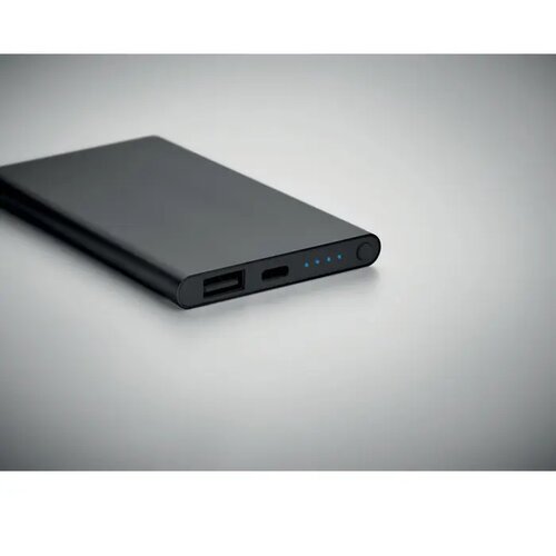 4000 mah power bank type c Powerflat c zwart 4.000 mAh