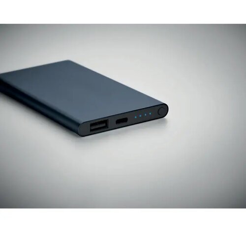 4000 mah power bank type c Powerflat c marineblauw 4.000 mAh