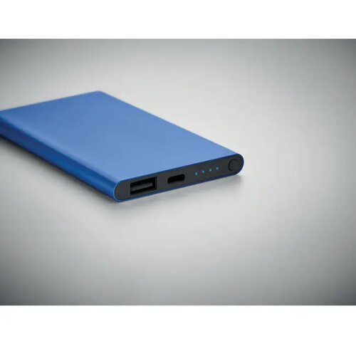 4000 mah power bank type c Powerflat c royal blauw 4.000 mAh
