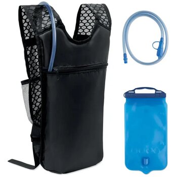 Pu sport rugzak Confi Zwart