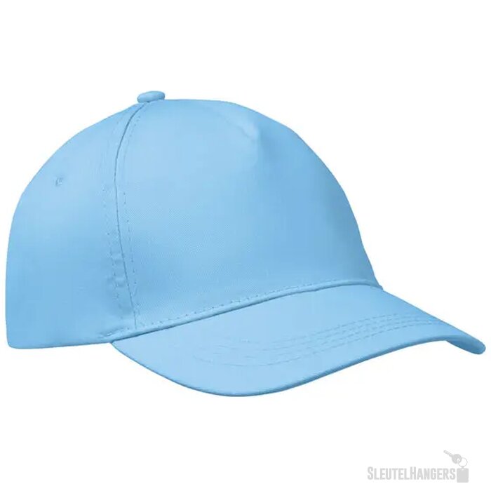 5 panelen baseballpet Buzz Lichtblauw