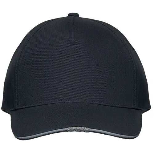 5 panelen led baseballpet Luzcap Zwart