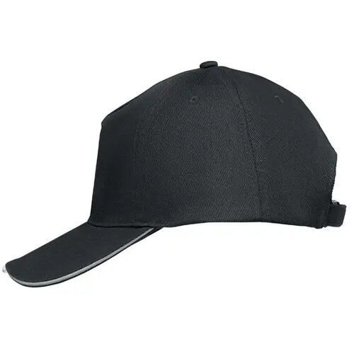 5 panelen led baseballpet Luzcap Zwart