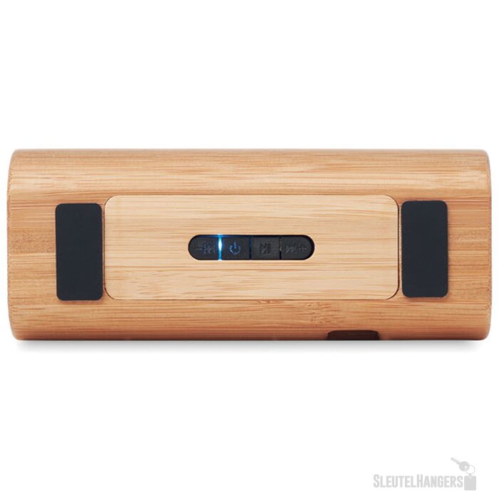 5w draadloze bamboe speaker Speakbox Bruin