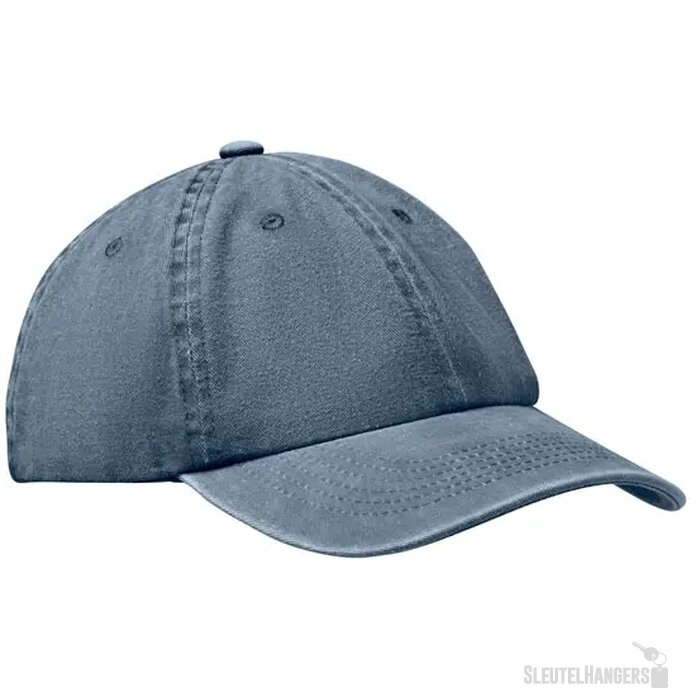 6 panelen baseballcap Top Blauw