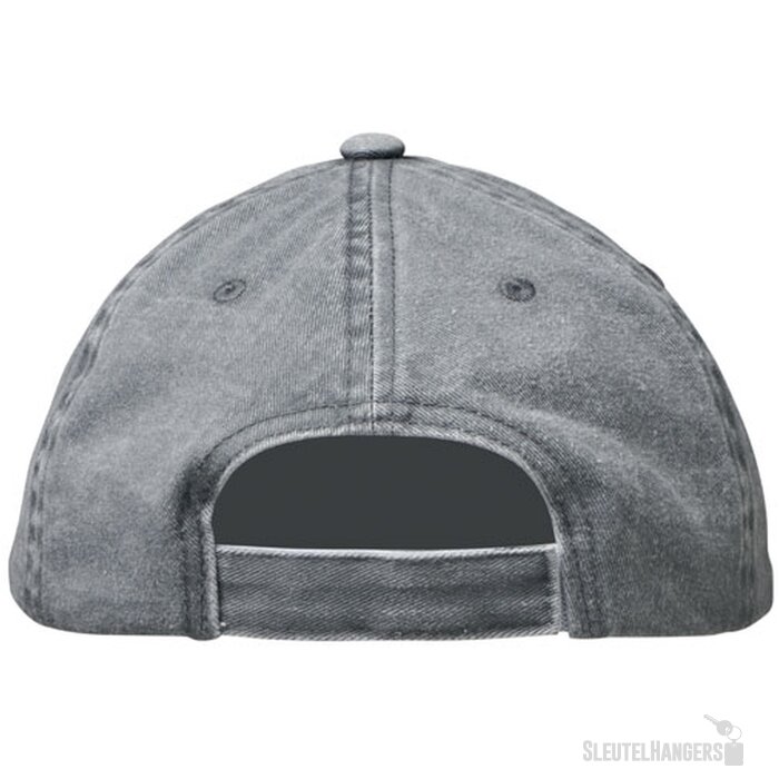 6 panelen baseballcap Top Grijs
