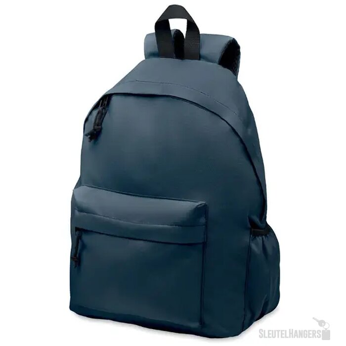 600d rpet polyester rugzak Bapal+ blauw