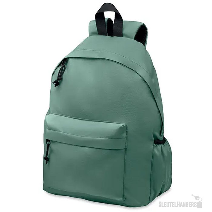 600d rpet polyester rugzak Bapal+ donker marinegroen