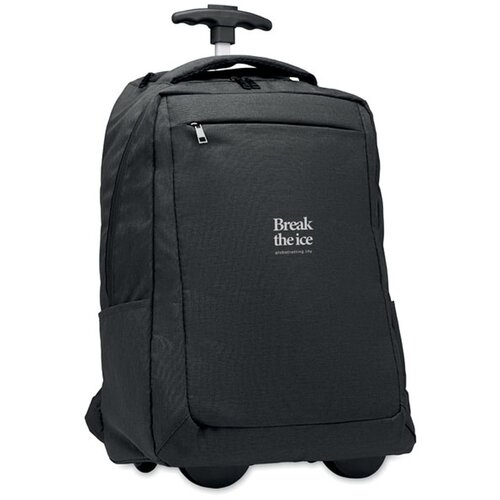 Rpet rugzak trolley 15" Dalvik Zwart