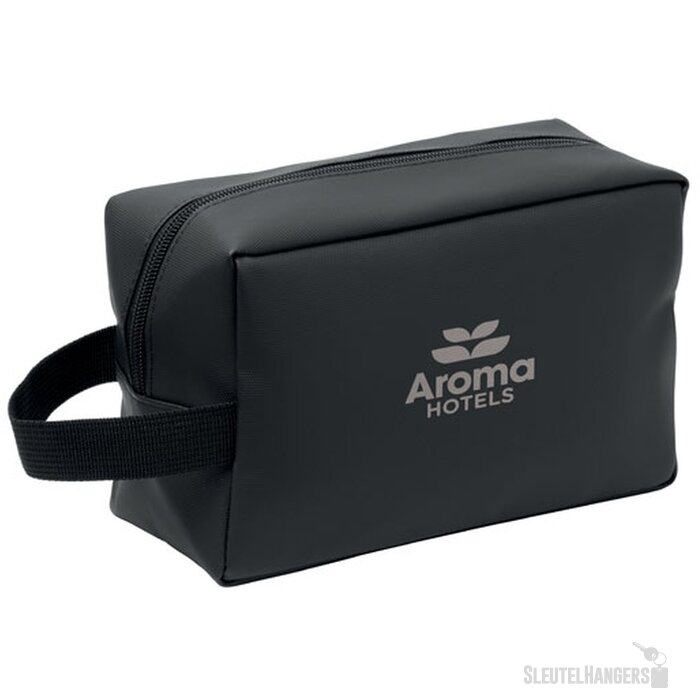 600d rpet toilettas Doppkit zwart