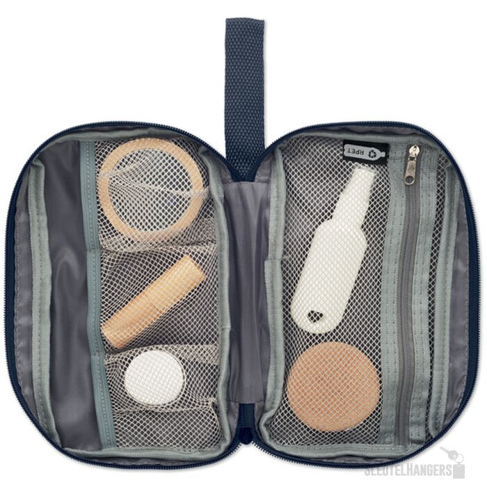 Rpet toilettas Vanit Kobaltblauw