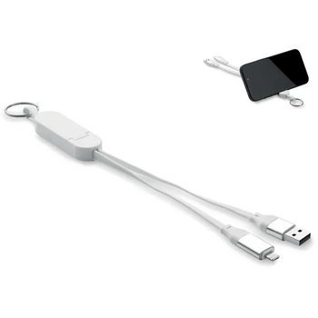 60w kabel sleutelhanger gerecyc Cabo wit