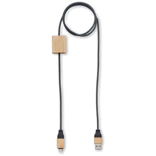 60w oplaadkabel Caboo Bruin