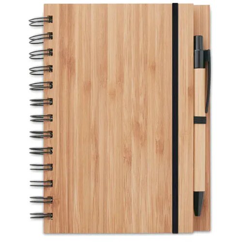 A5 bamboe notitieboek Bambloc hout