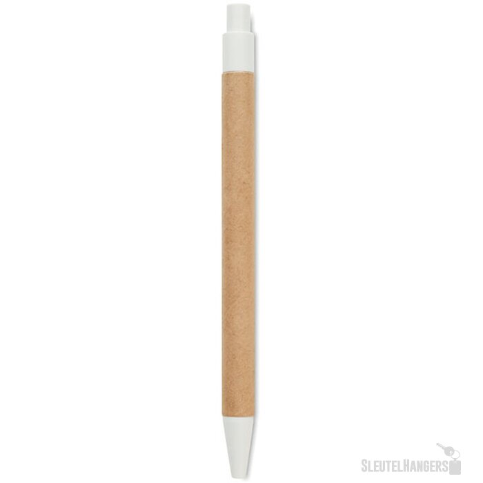 A5 boekje in gerecycled karton Caratil Wit