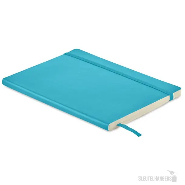 A5 gerecycled notitieboek Breta Turquoise