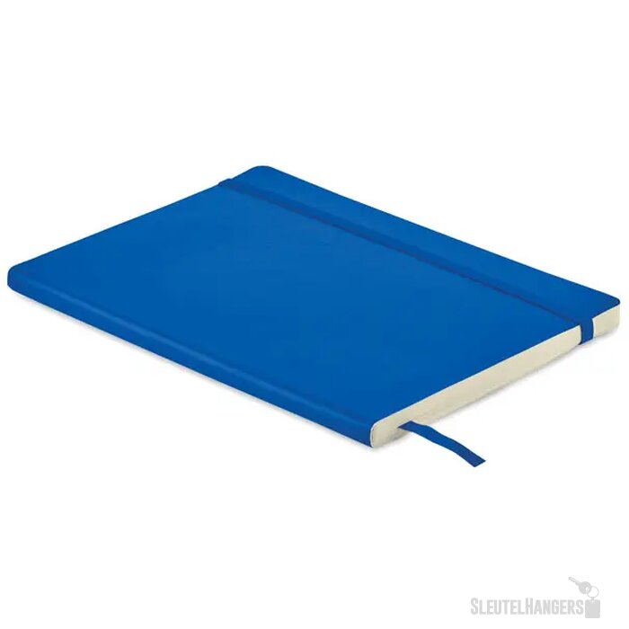 A5 gerecycled notitieboek Breta Kobaltblauw