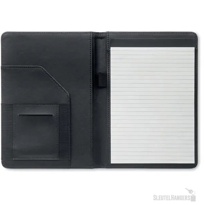 A5 map 300d rpet Folio Zwart