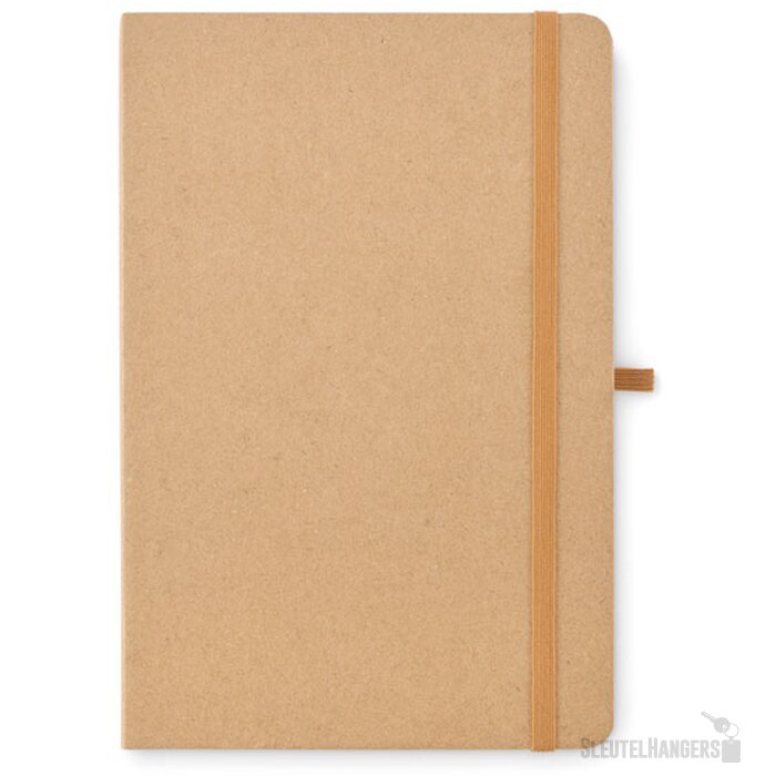 A5 notitieboek gerecycled papier Sticknote Beige