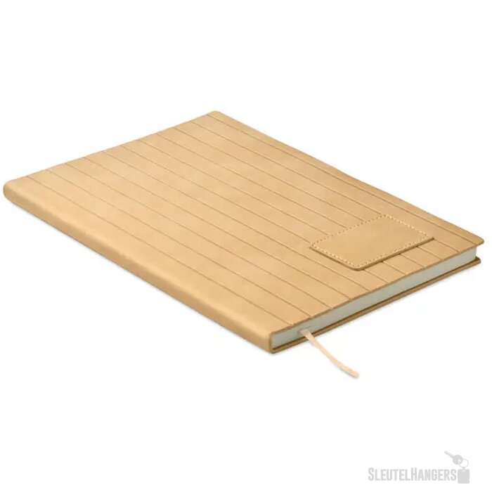 A5 notitieboek in smokey pu Tintray beige