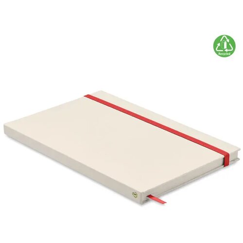 A5 notitieboek karton Mito note rood