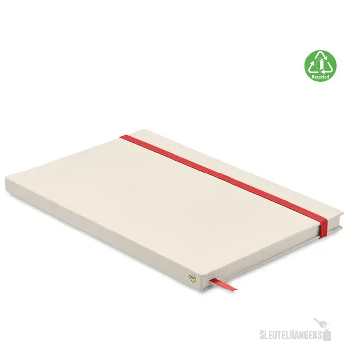 A5 notitieboek karton Mito note rood