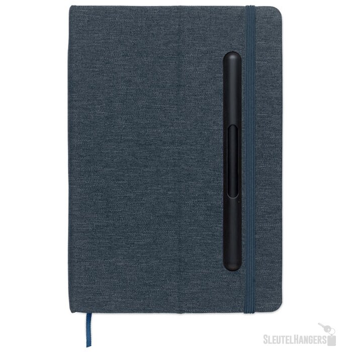 A5 notitieboek telefoonhouder Rinbook Kobaltblauw