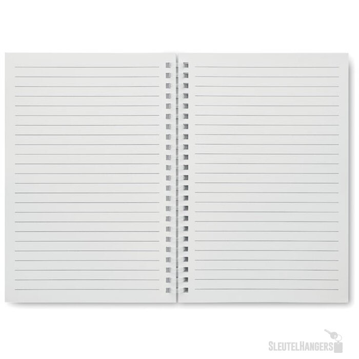 A5 notitieboek van gerecycled karton Recarnote Beige