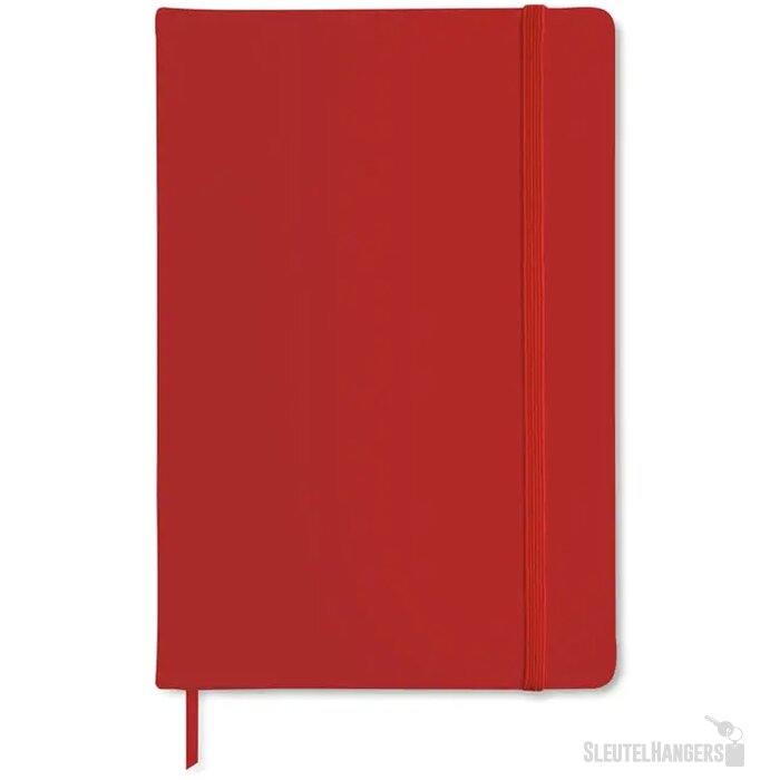 A5 gelinieerd notitieboek Arconot Rood