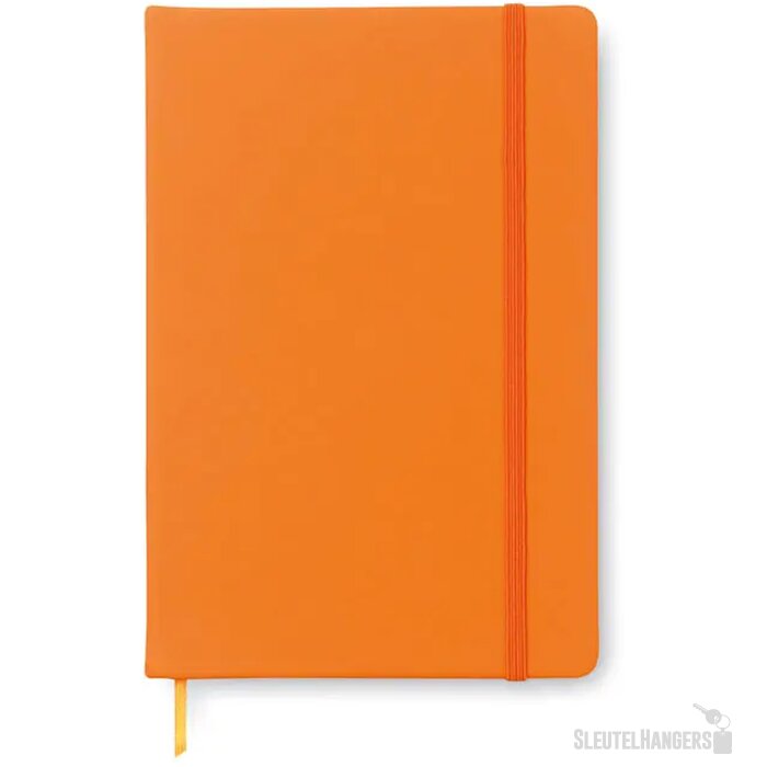 A5 gelinieerd notitieboek Arconot Oranje
