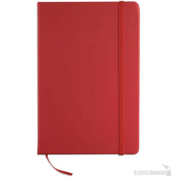 A5 plain notitieboekje Arconot Rood