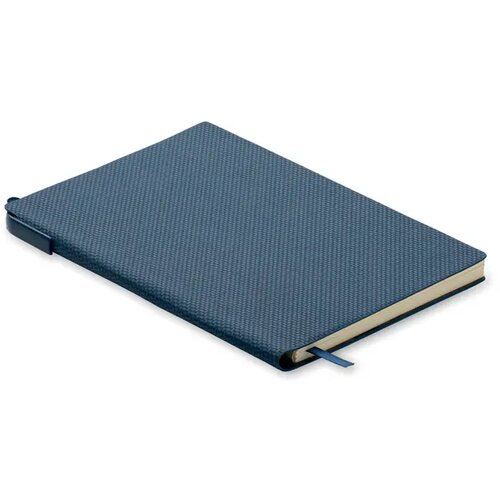 A5 pu notitieboek met pen Nota marineblauw