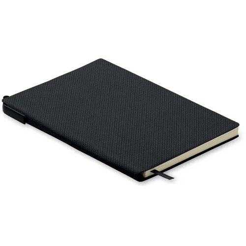 A5 pu notitieboek met pen Nota zwart