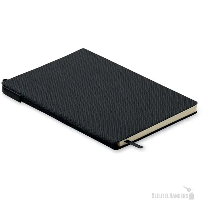 A5 pu notitieboek met pen Nota zwart