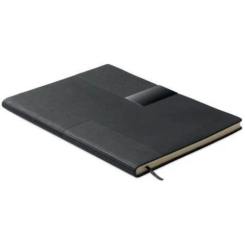 A5 pu notitieboek Treze Zwart