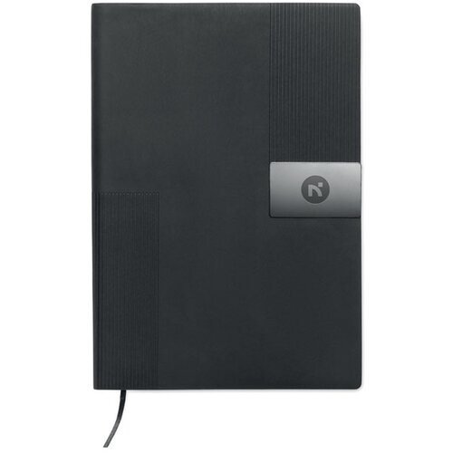 A5 pu notitieboek Treze Zwart