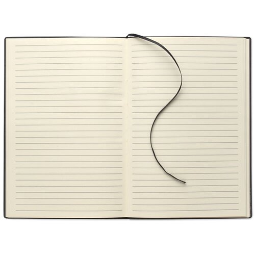 A5 pu notitieboek Treze Zwart