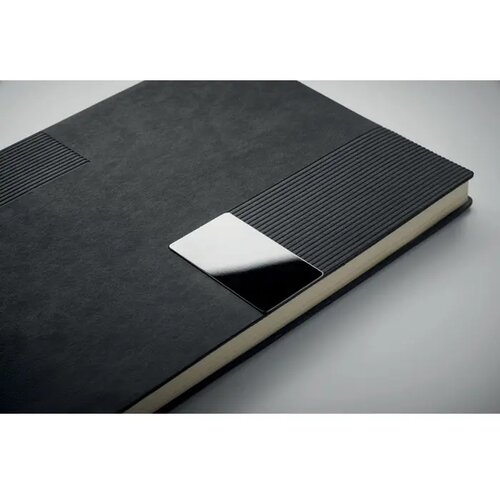 A5 pu notitieboek Treze Zwart