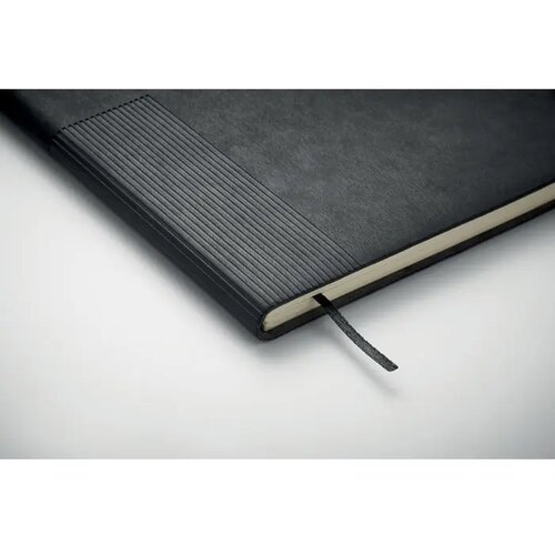 A5 pu notitieboek Treze Zwart