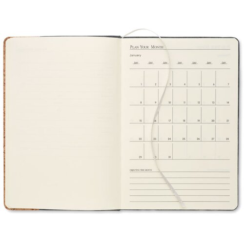 A5 rpet kurk notitieboek Corkbook Grijs