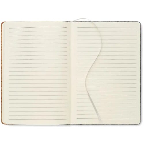 A5 rpet kurk notitieboek Corkbook Grijs