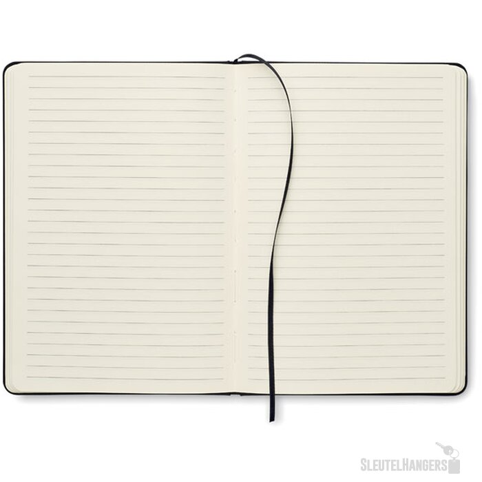 A5 rpet notitieboek met pen Nota Zwart