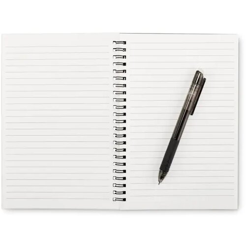 A5 uitwisbaar notitieboekje Nobuuk zwart