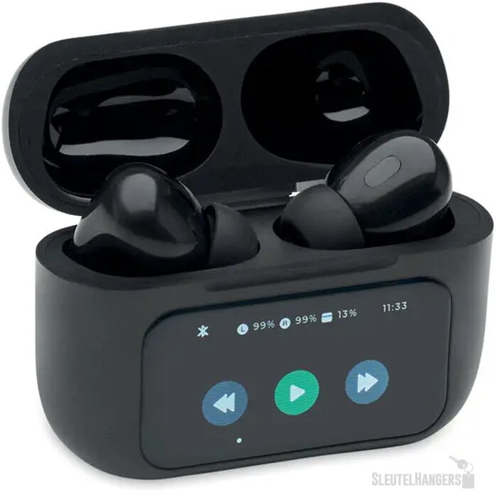 Abs tws oordopjes Silencio zwart