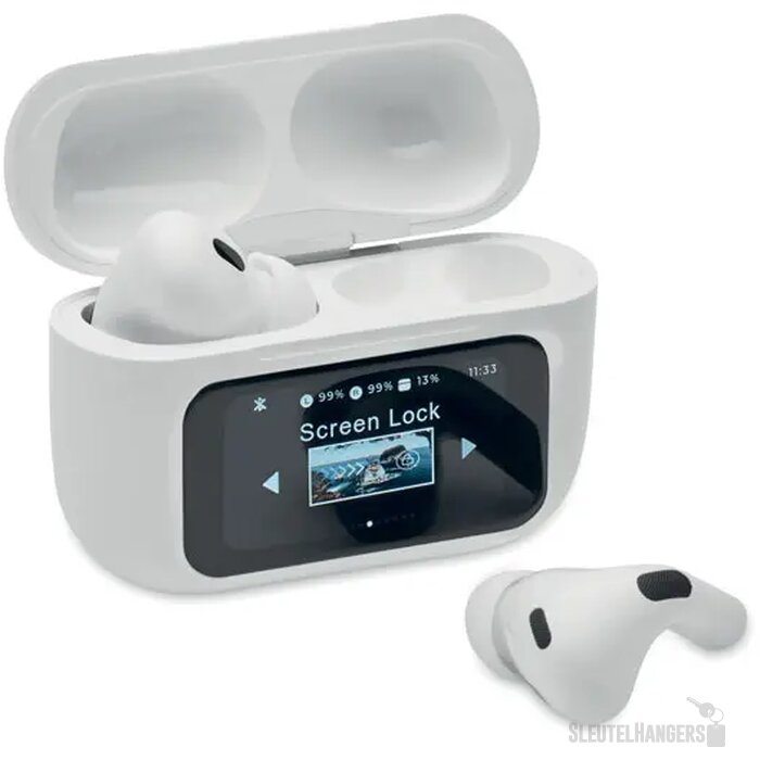 Abs tws oordopjes Silencio wit