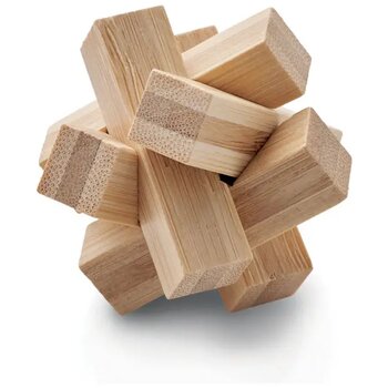 Bamboe breinbreker ster Cubenats hout