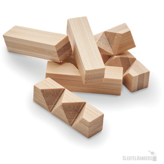 Bamboe breinbreker ster Cubenats hout