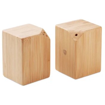 Bamboe peper- en zoutstel Both hout