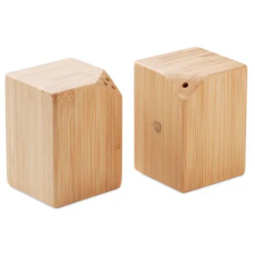 Bamboe peper- en zoutstel Both hout