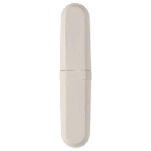 Bestekset en koker in pla Biteful beige